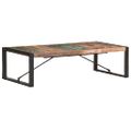vidaXL Konferenčný stolík 140x70x40 cm, recyklovaný masív