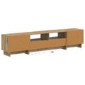 vidaXL 5-dielny LED TV kabinet Dub artisan Kompozitné drevo