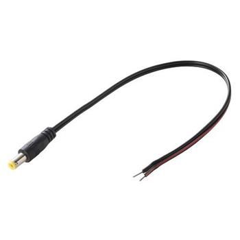 Hikvision Napájacie káble ku kamerám samec plug