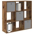 vidaXL Servírovacia skriňa Staré drevo 102 x 31 x 99,5 cm