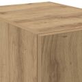 vidaXL Highboard Remeselný dub 40 x 42,5 x 185 cm