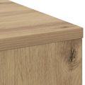 vidaXL Stôl Remeselný dub 100 x 40 x 75 cm Kompozitné drevo