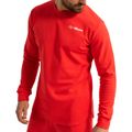 Mikina Limitless Hot Red - GymBeam, veľkosť S, veľkosť oblečenia S