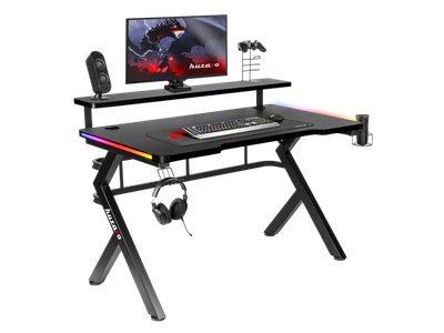 HUZARO Hero 5.0 RGB Black 120cm herný stôl