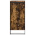 vidaXL Servírovacia skriňa Dymová dub 42 x 36 x 75.5 cm