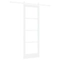 vidaXL Posuvné dvere ORKDAL Biela 73,5 x 211 cm