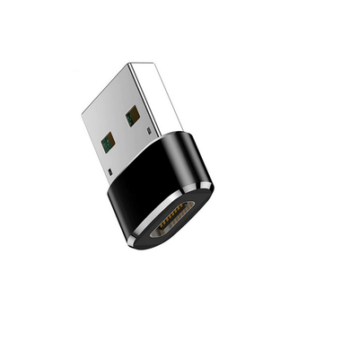 Adaptér USB-C - USB čierny bulk