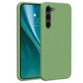 Puzdro Etteri Silicone pre Samsung Galaxy S23 Plus svetlozelená