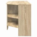 vidaXL RohováTVskriňa 102 x 40,5 x 45 cm Sonoma dub Kompozitné drevo