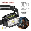 Čelovka EMOS P3546 LED nabíjacia, 550 lm, 110 m, Li-Pol 1000 mAh / 3× AAA