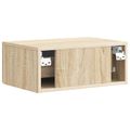 vidaXL Nočný stolík 2 ks Dub sonoma 49 x 34,5 x 20 cm Kompozitné drevo