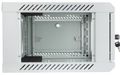 RACK skriňa závesná NEKU TS 19" 4U 450mm, sv. šedá, na samozostavenie RACK skříň závěsná NEKU TS 19" 4U 450mm, sv. šedá, k samosestavení