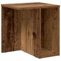 vidaXL Koncový stôl Staré drevo 37 x 32 x 40 cm Kompozitné drevo