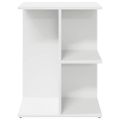 vidaXL Nočné stolíky 2 ks biele 46,5x29x61 cm kompozitné drevo