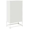 vidaXL Highboard White 68x39x123 cm Oceľ