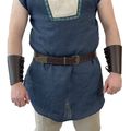 Vikingský kožený opasok Gokstad