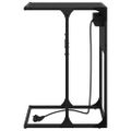 vidaXL Nočný stolík Čierny dub 41,5 x 26 x 60,5 cm Kompozitné drevo