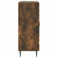 vidaXL Servírovacia skriňa Dymový dub 66 x 34,5 x 89,5 cm