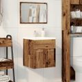 vidaXL Kúpeľňová skrinka pod umývadlo Old Wood 41x38,5x46 cm