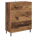 vidaXL Highboard 2 ks Staré drevo 69,5 x 34 x 180 cm Kompozitné drevo