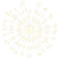 vidaXL Vonkajšie vianočné prskavky 10 ks, teplá biela 20 cm, 1400 LED