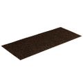 vidaXL Schodové rohože, samolepiace, 30 ks, 60x25 cm, hnedé, obdĺžnikové
