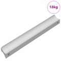 vidaXL rukoväť 828 ks Strieborná 105.7 x 7.4 x 15.5 mm Hliník