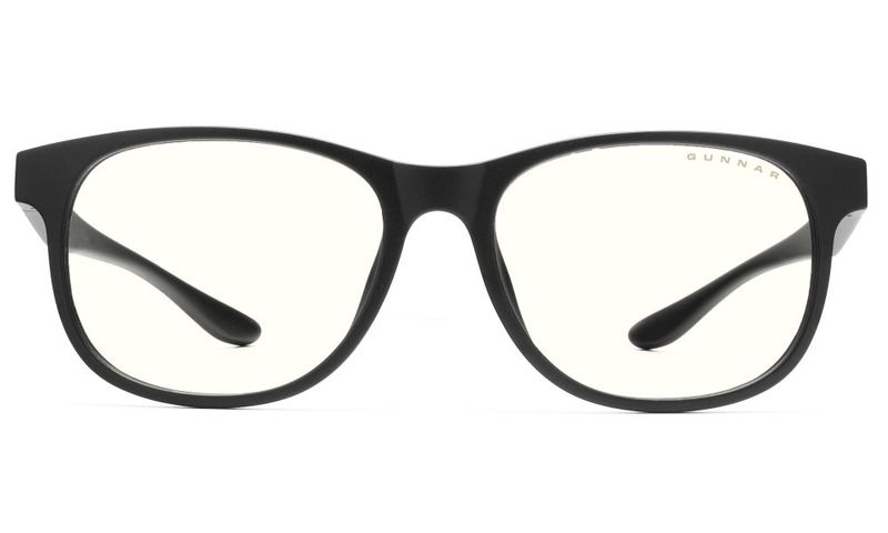 GUNNAR kancelárske/herné brýle RUSH ONYX * čierne sklá * BLF 35 * NATURAL focus Brýle, herné, detské, od 12 rokov, čierne obroučky, čierne sklá