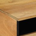 VidaXL Konferenčný stolík Hnedý 80x54x40 cm Masívne drevo Mango