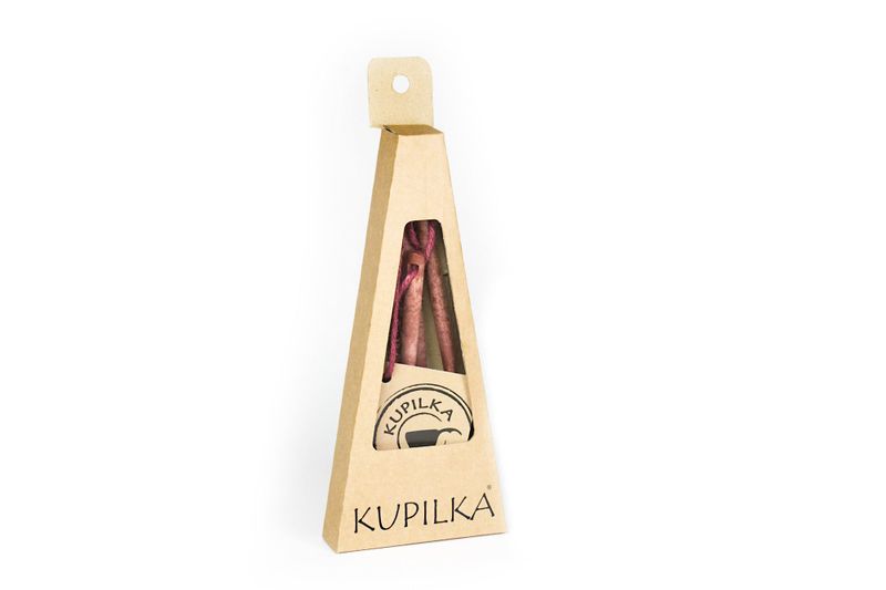 30250253B Kupilka CUTLERY Fork, knife, spoon, teaspoon Red