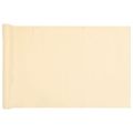 vidaXL Balkónová zástena, krémová 700x90 cm, PVC