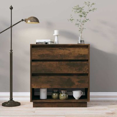 vidaXL Komoda hnedý dub 70x40x73,5 cm drevotrieska