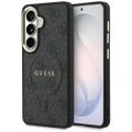 Puzdro Guess 4G Embossed Ring MagSafe pre Samsung Galaxy S26 Plus čierne