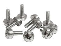 Screws - 100 Pack - M5 Mounting Screws for Server Rack & Cabinet (CABSCREWSM5) - Sada skrutiek (balenie 100) - pre P/N: RACK-18U-20-WALL-OA, RACK-21U-20-WALL-OA, RACK-24U-20-WALL-OA, RK12OD2, RK3236BKF