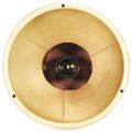 vidaXL Industriálna závesná lampa 25 W mosadzná 19 cm okrúhla E27
