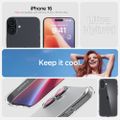 Priehľadný obal Spigen Ultra Hybrid pre iPhone 16 6,1" matný