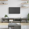 vidaXL TV skrinka 170,5 x 36 x 30,5 cm Sivý Sonoma Kompozitné drevo
