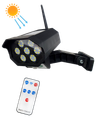 TR-593 Solárne LED svetlo - imitácia CCTV kamery - senzor pohybu TRIXLINE