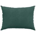 vidaXL Vankúše na pohovku 2 pcs Tmavozelená 70 x 50 cm