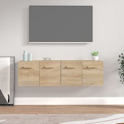 vidaXL Nástenné skrinky 2 ks dub sonoma 60x36,5x35 cm spracované drevo