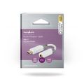 Adaptér NEDIS CCBW65950WT01 USB-C (M) - Jack 3.5mm (F) 0.1m biely