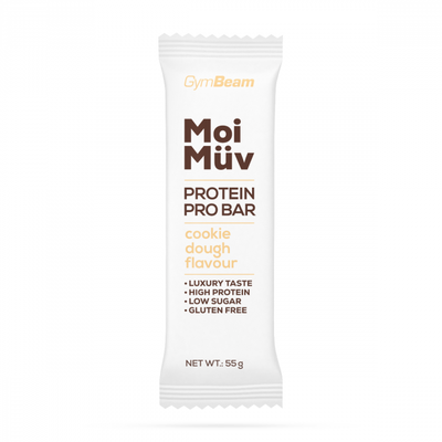 MoiMüv Protein Pro Bar - GymBeam, cookie cesto, 55 g