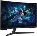 Samsung Odyssey/G55C/32"/VA/QHD/165Hz/1ms/Black/2R LED monitor, herní, prohnutý, 31,5", VA, 2560×1440, 16:9, 165Hz, 1ms, 300cd/m2, 2500:1, HDMI, DisplayPort, VESA, en. tr. G, cerný