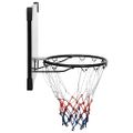 vidaXL Basketbalová doska priehľadná 71x45x2,5 cm polykarbonát