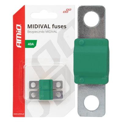 Poistka MIDIVAL 40A AMIO-03474