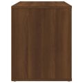 vidaXL Nočný stolík hnedý dub 60x36x45 cm spracované drevo