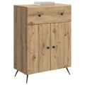 vidaXL Servírovacia skriňa Dub artisan 66 x 34,5 x 90 cm