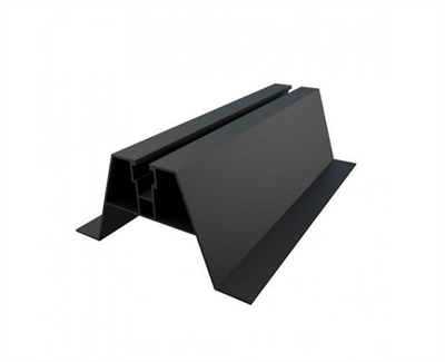 FVE trapezový mostík ČIERNY hliníkový profil H-70 dĺžka 330mm, výška 70mm, EPDM