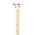 vidaXL Lano 100% sisal 12 mm 25 m