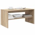 vidaXL TV skrinka farba dubu sonoma 80x40x40 cm drevotrieska